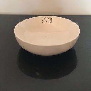 Rae Dunn Pasta Bowl SAVOR